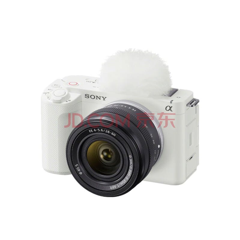 索尼（SONY）Alpha ZV-E1 全画幅无反光镜 Vlog 相机 数码相机 微单 5 月 4 日发售 白色 仅机身